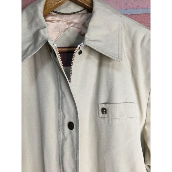 Vintage Etienne Aigner Women's Full Zip Jacket Collared Pockets Size 16 R - Picture 2 of 5